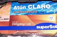 Mängden socker i Atún claro en escabeche