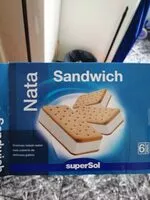 Mängden socker i Sandwich nata