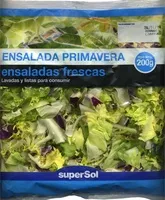Mängden socker i Ensalada Primavera