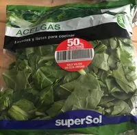 Mängden socker i Acelgas