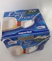 Mängden socker i Queso fresco