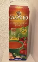 Mängden socker i Gazpacho de hortalizas frescas