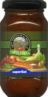 Mängden socker i Salsa napolitana "SuperSol"