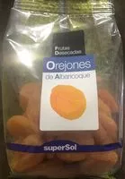 Mängden socker i Orejones de Albaricoque