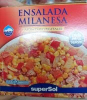 Mängden socker i Ensalada milanesa