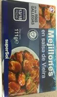 Mängden socker i Mejillones en salsa de Vieira