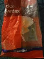 Mängden socker i Snacks crujientes