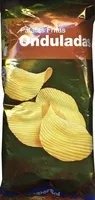 Mängden socker i Patatas Fritas Onduladas