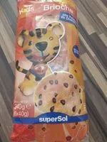 Mängden socker i Brioche con pepitas de chocolate