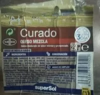 Mängden socker i Queso mezcla curado