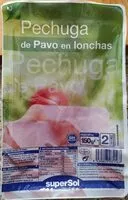 Mängden socker i Pechuga de pavo