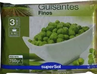 Mängden socker i Guisantes congelados "SuperSol"