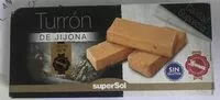 Mängden socker i Turron de jijona