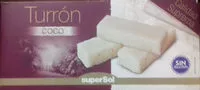 Mängden socker i Turrón de coco