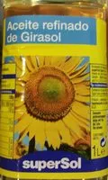 Mängden socker i Aceite refinado de girasol