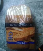 Mängden socker i Cereales pan estilo rústico supersol