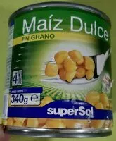 Mängden socker i Maíz Dulce en grano