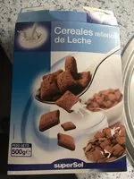 Mängden socker i Cereales rellenos de leche
