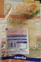 Mängden socker i Queso en lonchas Edam Light Supersol