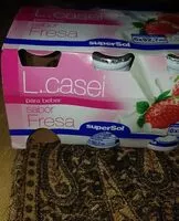 Mängden socker i L, casei para beber