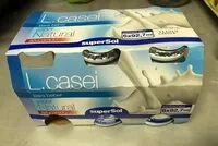 Mängden socker i L.casei Natural azucarado