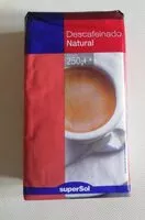 Mängden socker i Café natural molido descafeinado