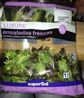 Mängden socker i Ensalada luxure