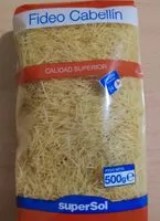 Mängden socker i Fideo cabellin