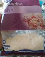 Mängden socker i Queso fundido en polvo