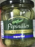 Mängden socker i Pepinillos medianos