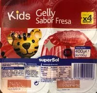 Mängden socker i Gelly sabor fresa kids