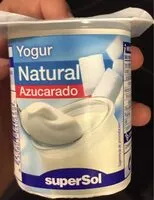 Mängden socker i Yogur Natural azucarado