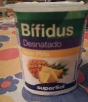 Mängden socker i Bifidus desnatado piña