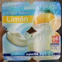 Mängden socker i Yogur sabor limón