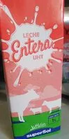Mängden socker i Leche entrera UHT