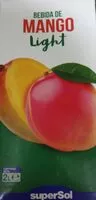 Mängden socker i Bebida Mango Light