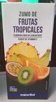 Mängden socker i Zumo frutas tropicales