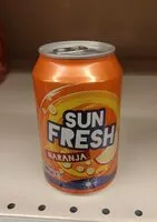 Mängden socker i Sun fresh naranja