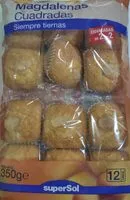 Mängden socker i Magdalenas Cuadradas