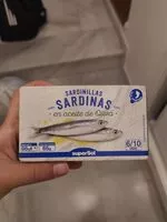 Mängden socker i Sardinas en aceite de oliva