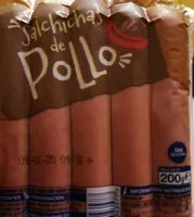 Mängden socker i Salchichas de pollo