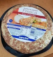 Mängden socker i Tortilla de patata Fresca con cebolla