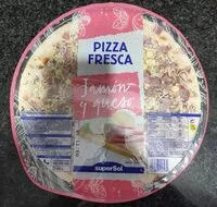 Mängden socker i Pizza fresca jamón york y queso