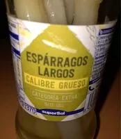 Mängden socker i Esparragos largos blancos