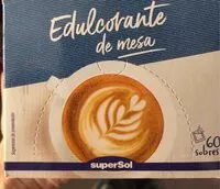Mängden socker i Edulcorante