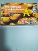 Mängden socker i Mejillones de las rías gallegas en escabeche