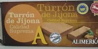 Mängden socker i Turrón de Jijona calidad suprema