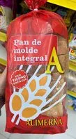Mängden socker i Pan de molde integral