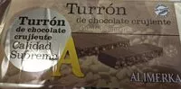 Mängden socker i Turrón de chocolate crujiente