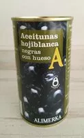 Mängden socker i Aceitunas hojiblanca negras con hueso